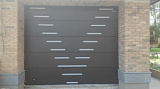 Алюминиевые ворота для гаража с алюминиевым профилем 